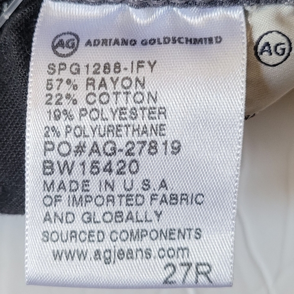 AG Jeans Legging Super Skinny Grey - Picture 5 of 7